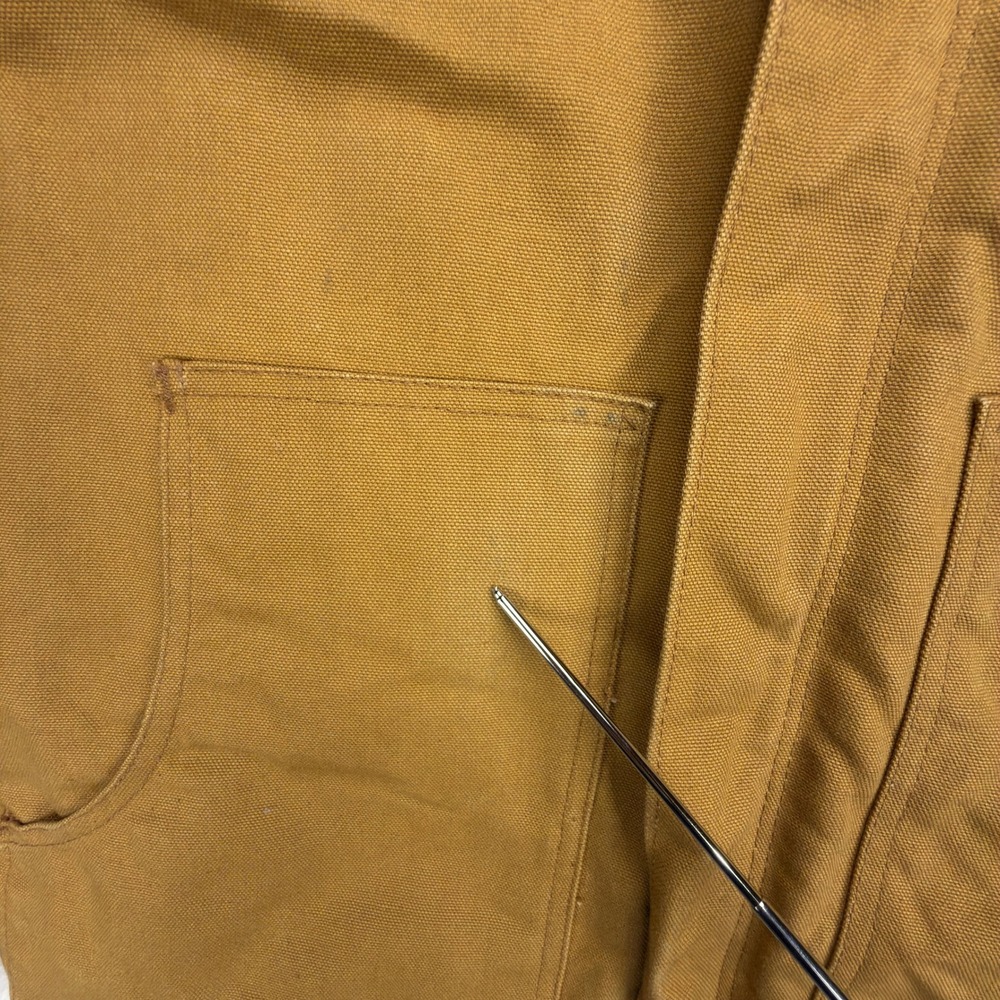 Carhartt Sandstone Jacket Arctic Quilt Lined Mens 44 Tall Large J02 BRN NWT READ - Picture 16 of 16